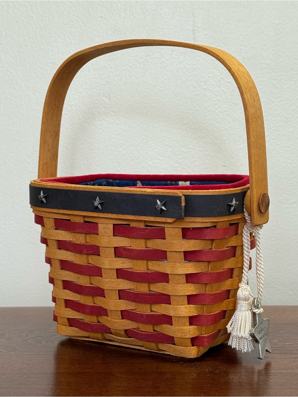 Longaberger Inaugural Basket FAMILY Signed American Patriotic Decor 2001 Retired - Picture 4 of 9